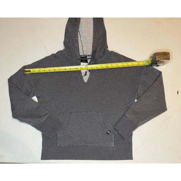VTG Champion Women’s Hoodie Charcoal Gray Pullover Sz M Made in Jordan Y2K Era - Picture 4 of 10